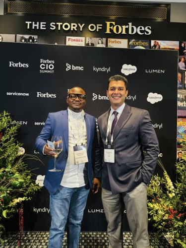 Attending the Forbes CIO Summit in New York was incredible! Connecting with brilliant minds in t