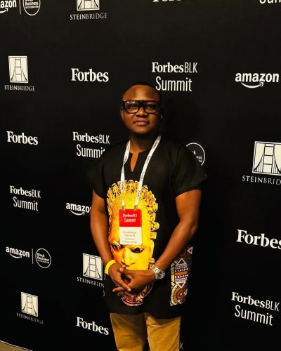 🎉 I am currently live at the ForbesBLK First Summit in Atlanta representing my own company , De